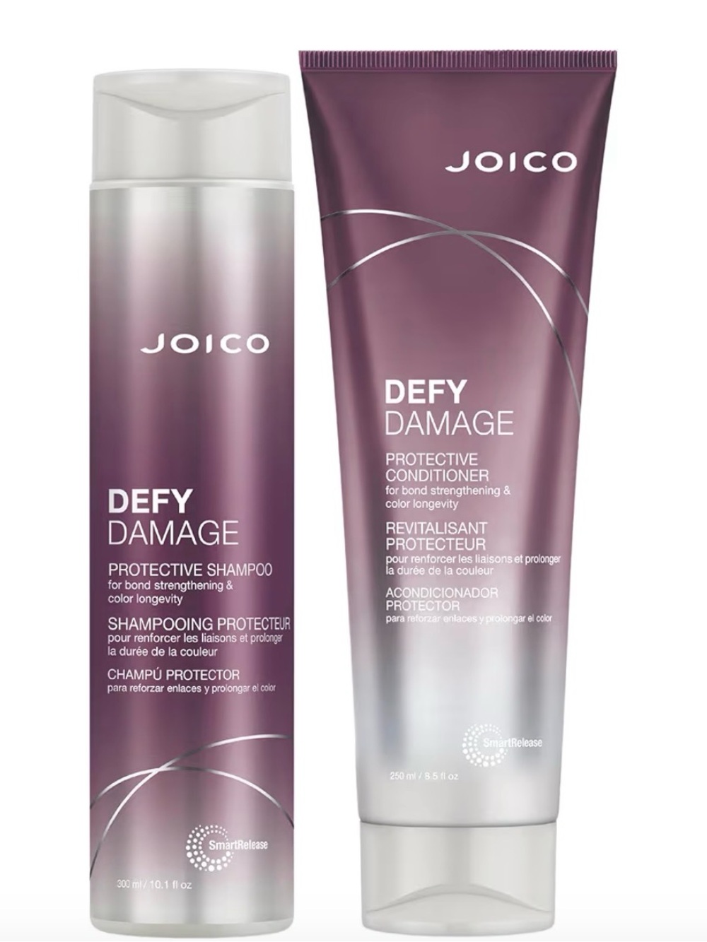 Joico Defy Damage Shampoo & Conditioner - Plum
